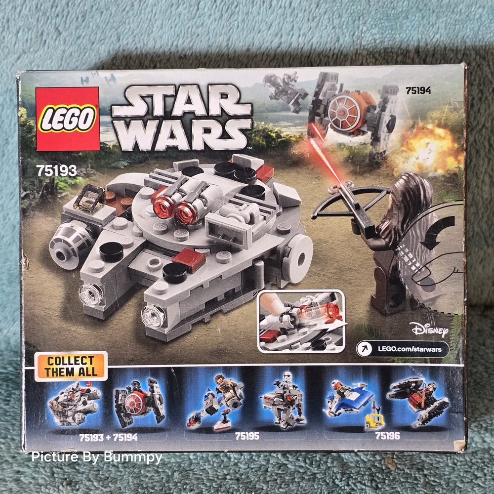 LEGO Star Wars Millennium Falcon Microfighter set 75193. New In Box - Picture 4 of 12
